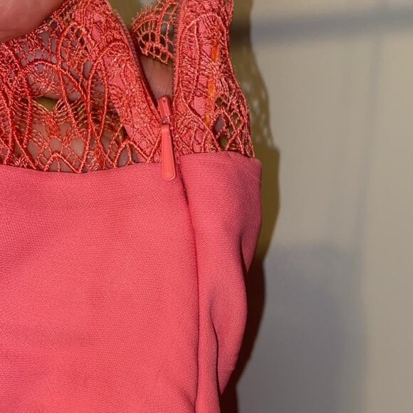 Reiss Coral pink jumpsuit. - Picture 5 of 8